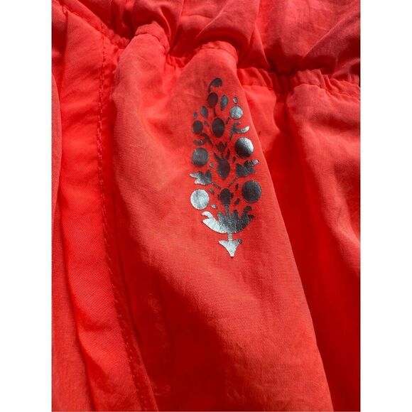 Free People Movement The Way Home Shorts in Arctic Papaya/Neon Orange Size S - Picture 6 of 11